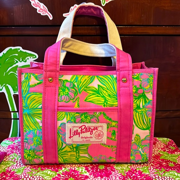 Lilly Pulitzer Originals Print Small Tote “Sample” - Picture 1 of 11